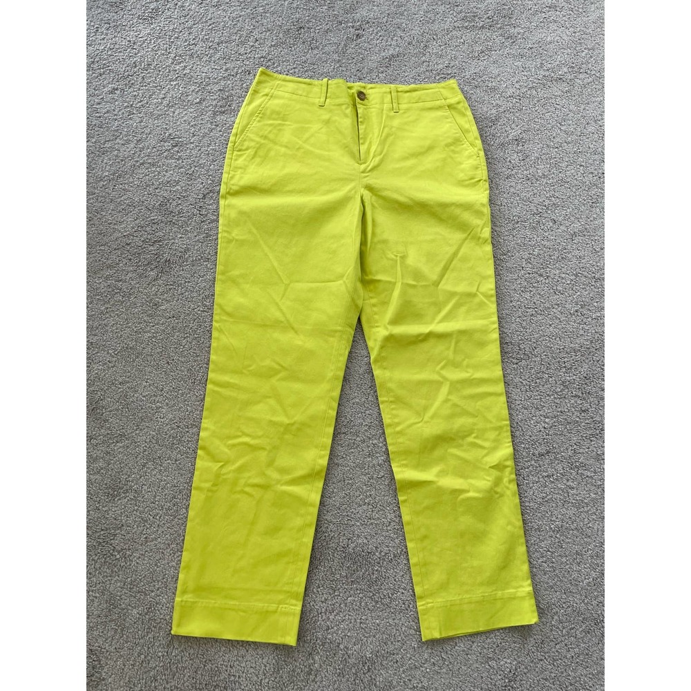 Brooks Brothers Lime Green Pant - Women's Sz 10
